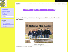 Tablet Screenshot of emhsag.wikispaces.com