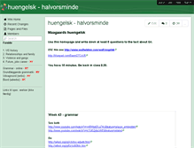 Tablet Screenshot of huengelsk.wikispaces.com