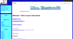 Desktop Screenshot of battistelli.wikispaces.com