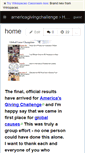 Mobile Screenshot of americagivingchallenge.wikispaces.com