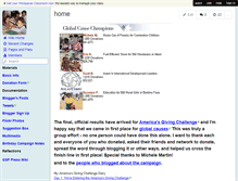 Tablet Screenshot of americagivingchallenge.wikispaces.com