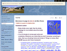 Tablet Screenshot of devoirsdivision13.wikispaces.com