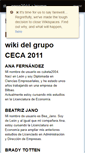 Mobile Screenshot of ceca2011.wikispaces.com