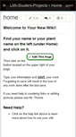 Mobile Screenshot of lmi-student-projects.wikispaces.com