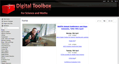 Desktop Screenshot of digitaltoolbox.wikispaces.com