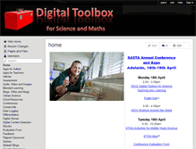 Tablet Screenshot of digitaltoolbox.wikispaces.com