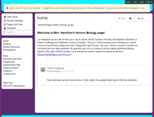 Tablet Screenshot of cec-biology.wikispaces.com