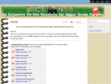 Tablet Screenshot of bce5edm.wikispaces.com