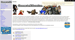 Desktop Screenshot of gamesined.wikispaces.com