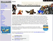 Tablet Screenshot of gamesined.wikispaces.com