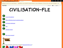 Tablet Screenshot of civilisation-fle.wikispaces.com