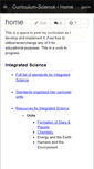 Mobile Screenshot of curriculum-science.wikispaces.com