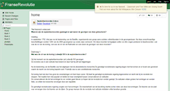 Desktop Screenshot of franserevolutie.wikispaces.com