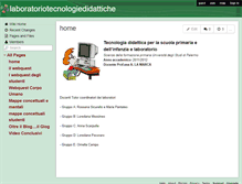 Tablet Screenshot of laboratoriotecnologiedidattiche.wikispaces.com