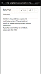 Mobile Screenshot of digital-classroom.wikispaces.com