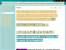 Tablet Screenshot of biochegmkbb.wikispaces.com