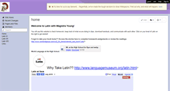 Desktop Screenshot of latinatsaxe.wikispaces.com
