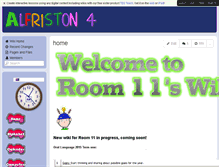 Tablet Screenshot of alfriston4.wikispaces.com