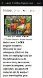 Mobile Screenshot of l1eng.wikispaces.com