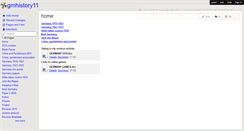 Desktop Screenshot of gmhistory11.wikispaces.com