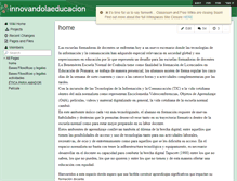 Tablet Screenshot of innovandolaeducacion.wikispaces.com
