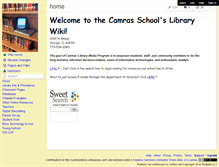 Tablet Screenshot of camraslibrary.wikispaces.com