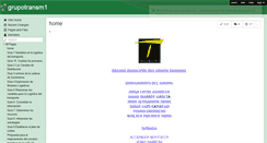 Desktop Screenshot of grupotransm1.wikispaces.com