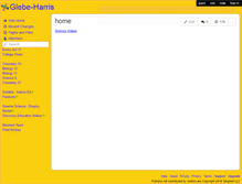 Tablet Screenshot of glebe-harris.wikispaces.com