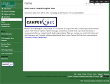 Tablet Screenshot of lesleynews.wikispaces.com