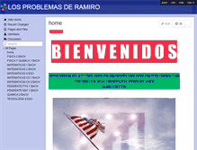 Tablet Screenshot of losproblemasderamiro.wikispaces.com