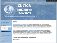 Tablet Screenshot of concursoscultca.wikispaces.com