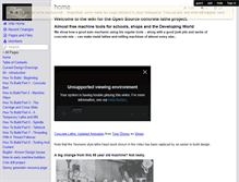 Tablet Screenshot of concretelathe.wikispaces.com