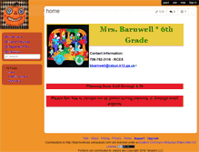 Tablet Screenshot of bbarnwellrces.wikispaces.com