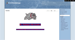 Desktop Screenshot of ervinbulldawgs.wikispaces.com
