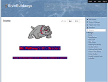 Tablet Screenshot of ervinbulldawgs.wikispaces.com