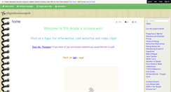 Desktop Screenshot of 5thgradesciencegeek.wikispaces.com