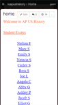 Mobile Screenshot of lcapushistory.wikispaces.com