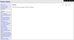Desktop Screenshot of geoclases.wikispaces.com