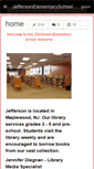 Mobile Screenshot of jeffersonelementaryschool.wikispaces.com