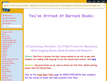 Tablet Screenshot of barrackbooks.wikispaces.com