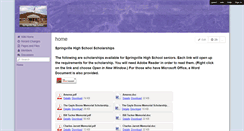 Desktop Screenshot of csmithshs.wikispaces.com