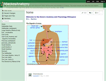 Tablet Screenshot of mackesanatomy.wikispaces.com