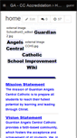 Mobile Screenshot of gacc-accredidation.wikispaces.com