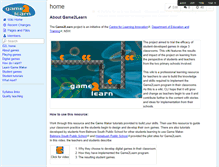 Tablet Screenshot of game2learn.wikispaces.com