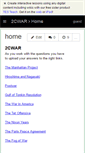 Mobile Screenshot of 2cwar.wikispaces.com