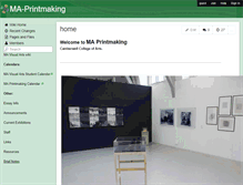 Tablet Screenshot of ma-printmaking.wikispaces.com