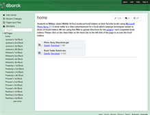 Tablet Screenshot of dborck.wikispaces.com