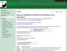 Tablet Screenshot of dpcdsb-iwb.wikispaces.com