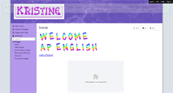 Desktop Screenshot of kristineap12.wikispaces.com