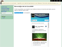 Tablet Screenshot of cursosmam.wikispaces.com